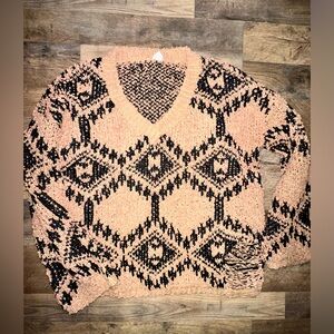 Yellow rose women’s sweater